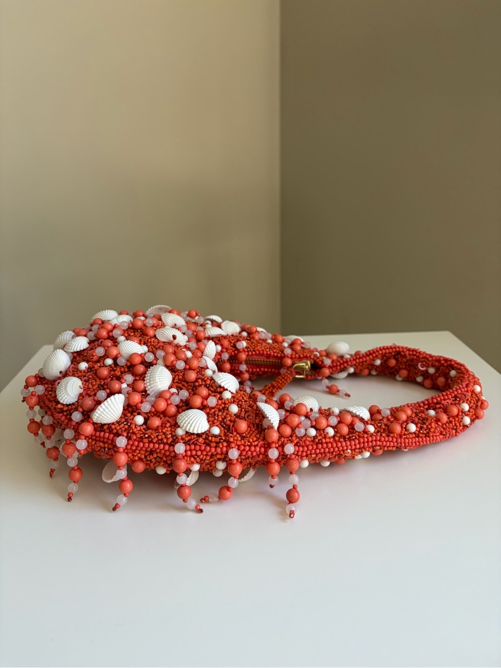 Seashell Beaded Bag - Picture 5 of 12